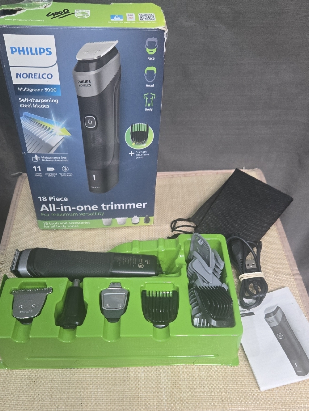 Philips Norelco  18-Piece All-in-One Trimmer Kit